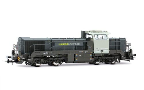 Rivarossi HR2921S RailAdventure Diesellok Vossloh DE18  grau. Ep VI